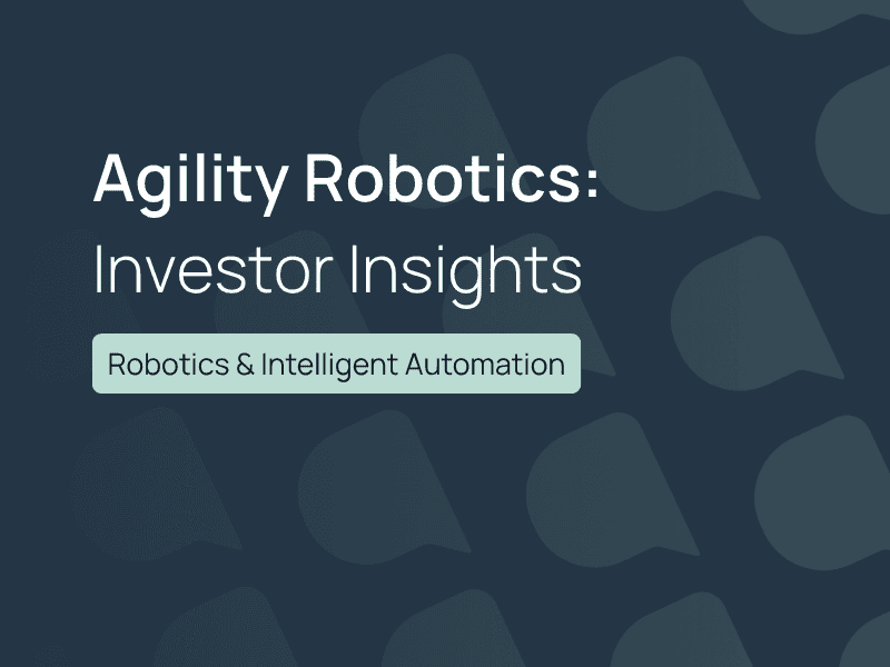 Agility Robotics: Investor Insights header photo